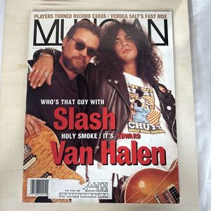MUSICIAN MAGAZINE March 1995 Edward Van Halen Slash